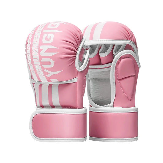 Boxing Gloves Open Palm Training Gloves for MMA Sparring Combat Sports Kickboxing Heavy Bag Workouts Hand Wrist Protection