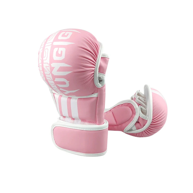 Boxing Gloves Open Palm Training Gloves for MMA Sparring Combat Sports Kickboxing Heavy Bag Workouts Hand Wrist Protection