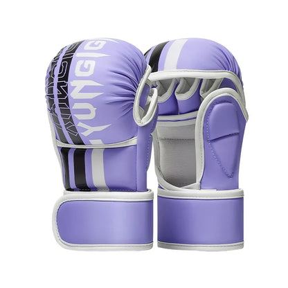 Boxing Gloves Open Palm Training Gloves for MMA Sparring Combat Sports Kickboxing Heavy Bag Workouts Hand Wrist Protection