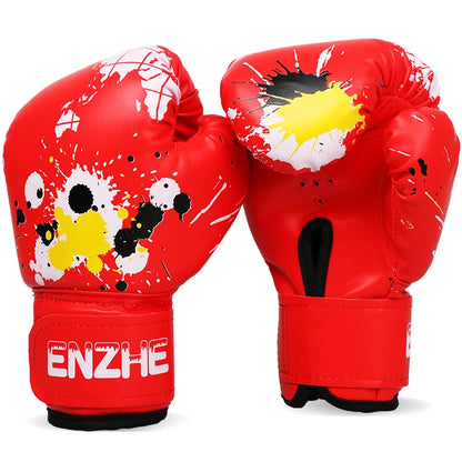 GINGPAI Boxing Gloves for Men Women Kid,Leather Boxing Gloves for Punching Bag,Kickboxing,Muay Thai Fighting Gloves 6/8/10/12oz