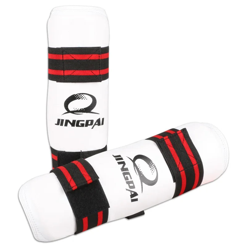 Taekwondo Arm Shin Guards Kick Boxing Protector Sanda Taekwondo Boxing Leggings Ankle Protection for MMA Muay Thai Shin Pads