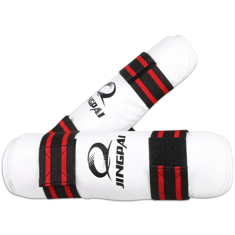 Taekwondo Arm Shin Guards Kick Boxing Protector Sanda Taekwondo Boxing Leggings Ankle Protection for MMA Muay Thai Shin Pads
