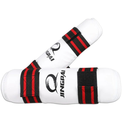 Taekwondo Arm Shin Guards Kick Boxing Protector Sanda Taekwondo Boxing Leggings Ankle Protection for MMA Muay Thai Shin Pads