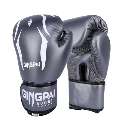 6 8 10 12 OZ Adults Kids Women/Men Boxing Gloves PU Leather MMA Muay Thai Fashionable Boxe De Luva Mitts Sanda GYM Equipments