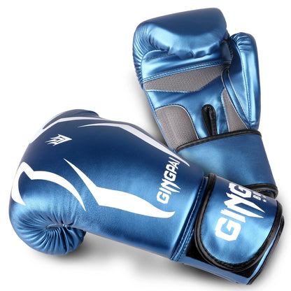 6 8 10 12 OZ Adults Kids Women/Men Boxing Gloves PU Leather MMA Muay Thai Fashionable Boxe De Luva Mitts Sanda GYM Equipments