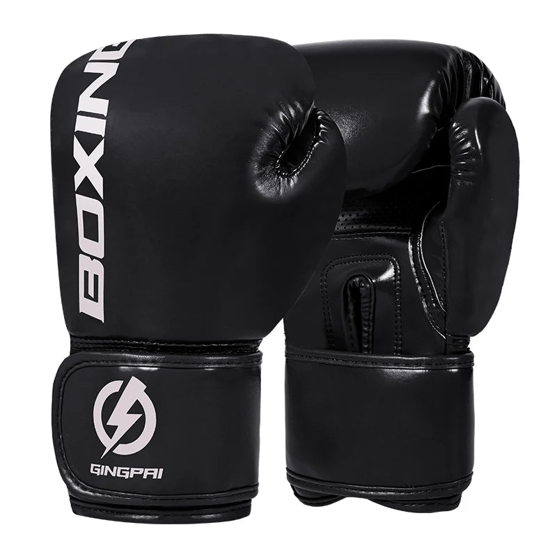 4/6/8/10/12oz Boxing Gloves Professional Adult Sanda Muay Thai Fighting Gloves Men Kid Women Training Sandbag Free Fight MMA
