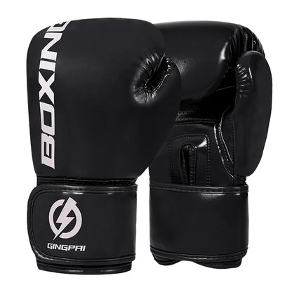 4/6/8/10/12oz Boxing Gloves Professional Adult Sanda Muay Thai Fighting Gloves Men Kid Women Training Sandbag Free Fight MMA