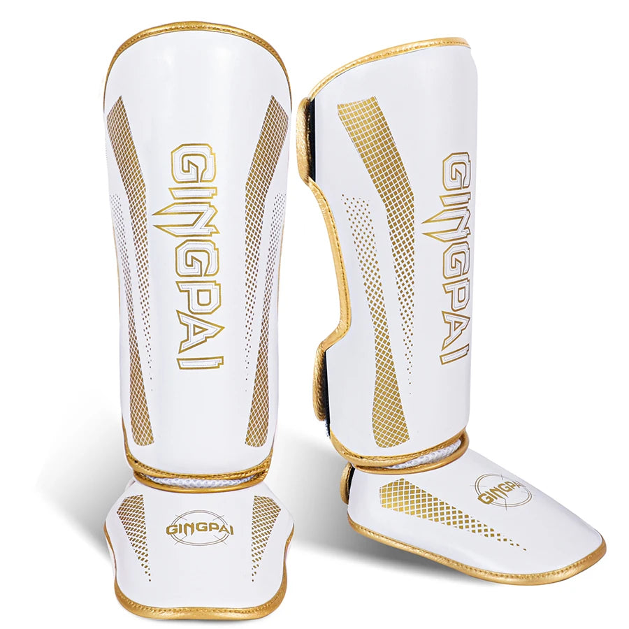Shin Guards Muay Thai MMA Kickboxing Instep Guard Sparring Protective Leg Shin Pads Boxing Protective Gear Leg Foot Protector