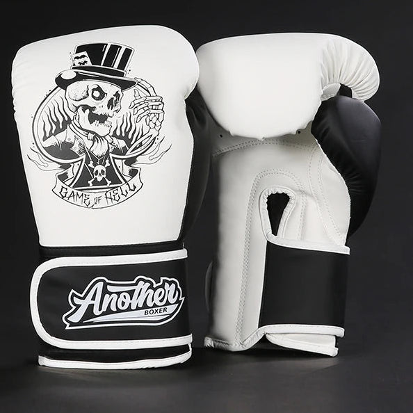 Kick Boxing Gloves 10/12/14oz/16oz PU Leather Professional Muay Thai MMA Kickboxing Glove Silver Sandbag Punch Training Gear