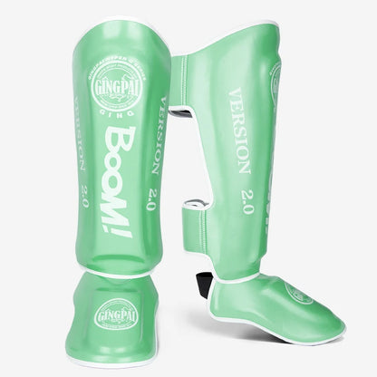 Children Adults Kickboxing Boxing Muay Thai Boxing Shin Guards Ankle Foot Protection Shield Martial Arts Training Equipment
