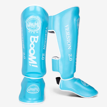 Children Adults Kickboxing Boxing Muay Thai Boxing Shin Guards Ankle Foot Protection Shield Martial Arts Training Equipment