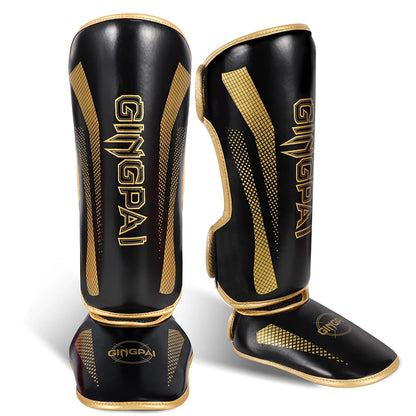 Shin Guards Muay Thai MMA Kickboxing Instep Guard Sparring Protective Leg Shin Pads Boxing Protective Gear Leg Foot Protector