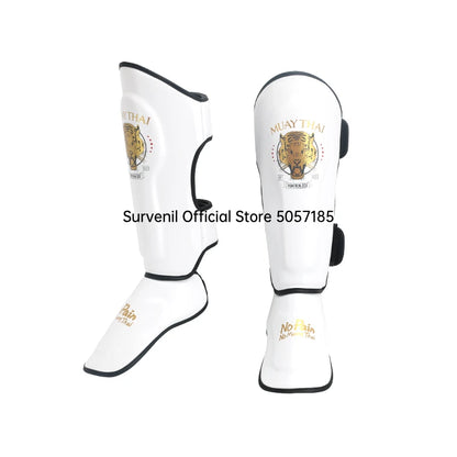 Shin Guards Kickboxing Muay Thai Leg Instep Protection Pads Men MMA Kicking Sparring BJJ Karate Boxing Taekwondo Training Gear