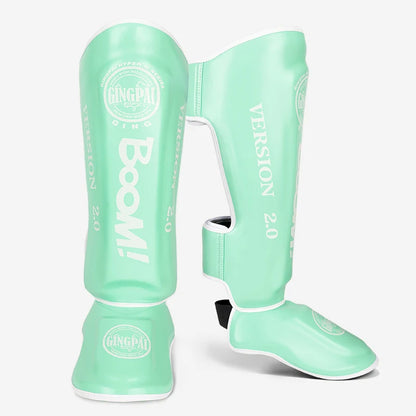Children Adults Kickboxing Boxing Muay Thai Boxing Shin Guards Ankle Foot Protection Shield Martial Arts Training Equipment