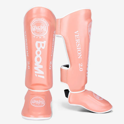 Children Adults Kickboxing Boxing Muay Thai Boxing Shin Guards Ankle Foot Protection Shield Martial Arts Training Equipment