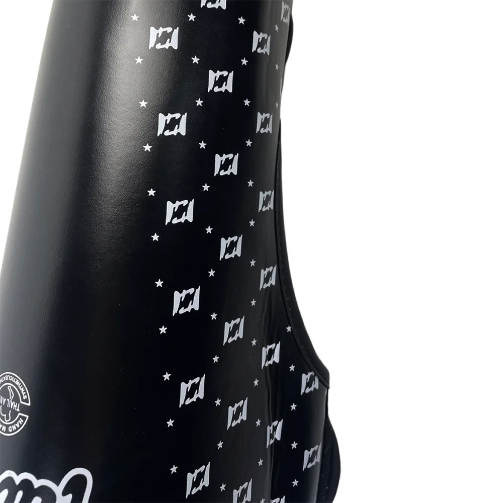 High Quality Black Professional Kids Boxing Training Shin Guard Adults Kickboxing Sanda Boxing Leggings Ankle Protection for M