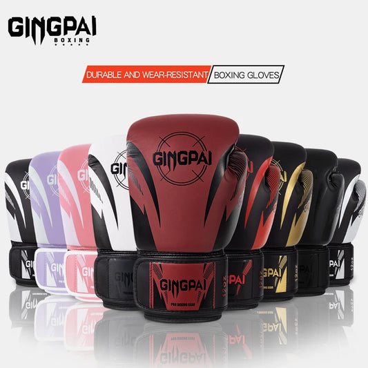 Kids Adult Boxing Gloves 6 8 10 12 14 16oz Muay Thai Guantes De Boxeo Free Fight MMA Sandbag Training Glove For Men Women