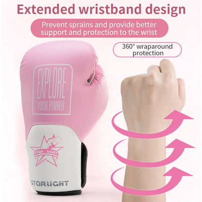8 10 12oz Breathable Pu Boxing Gloves Boxing Training Competition Fighting Boxing Gloves Boxing Sandbag Training Gloves Boxing
