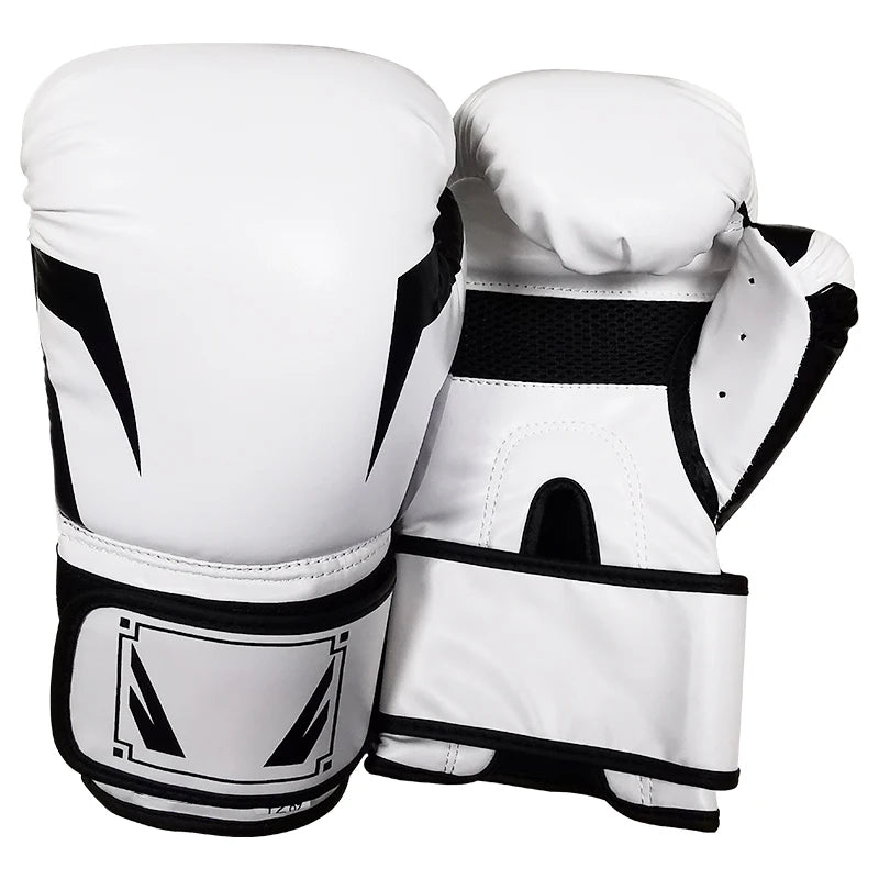 6oz, 8oz, 10oz, 12oz, 14oz, 16oz Boxing Gloves, PU Leather Breathable Professional Boxing Gloves Taekwondo, Muay Thai