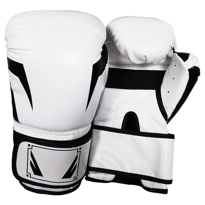 6oz, 8oz, 10oz, 12oz, 14oz, 16oz Boxing Gloves, PU Leather Breathable Professional Boxing Gloves Taekwondo, Muay Thai