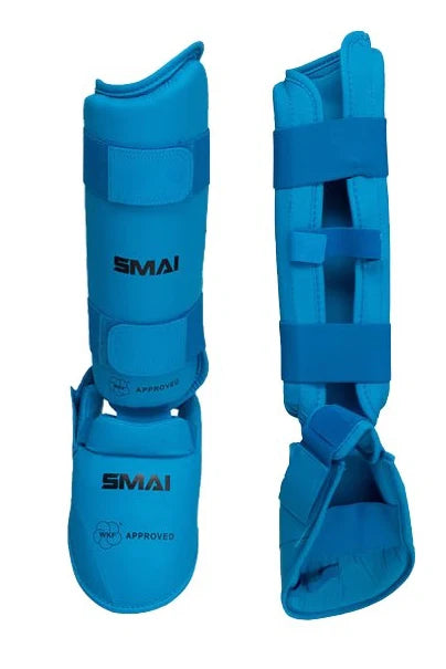 New SMAI karate Leg protectors foot protector WKF SHIN INSTEP good quality protector special shank /shin protectors Italy