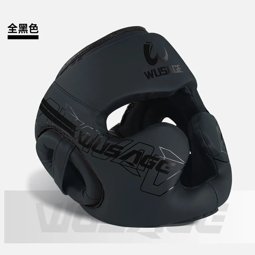 Kick Boxing Helmet Karate Muay Thai Guantes De Boxeo Free Fight Headgear MMA Head Guard Sanda Training Adults Kids Equipment