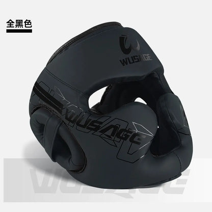 Kick Boxing Helmet Karate Muay Thai Guantes De Boxeo Free Fight Headgear MMA Head Guard Sanda Training Adults Kids Equipment