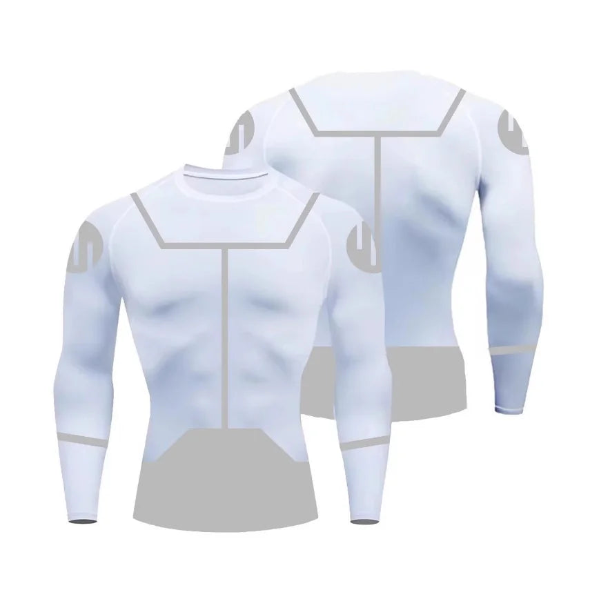 Invincible Cosplay Rash Guard Diving T Shirt BJJ RashGuard Long Short Sleeve MMA Clothing Men Women Viltrumite Gym Shirt Costume