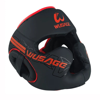 Kick Boxing Helmet Karate Muay Thai Guantes De Boxeo Free Fight Headgear MMA Head Guard Sanda Training Adults Kids Equipment