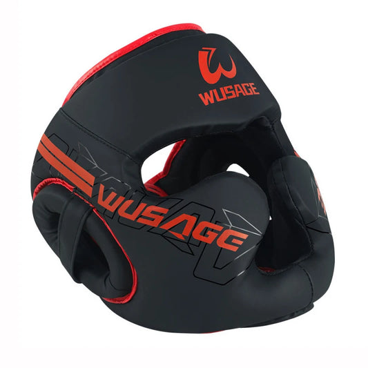 Kick Boxing Helmet Karate Muay Thai Guantes De Boxeo Free Fight Headgear MMA Head Guard Sanda Training Adults Kids Equipment