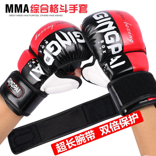 MMA Fight Training Sparing Gloves Muay Thai Gloves Muay Thai Grappling Glove Sanda Pads Box Taekwondo Boxers Gloves