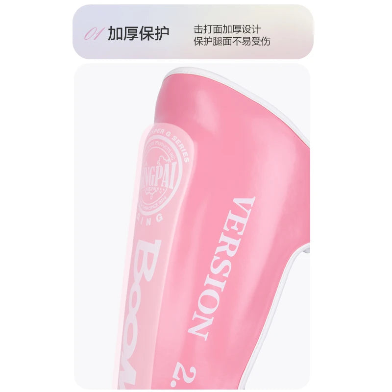 Children Adults Kickboxing Boxing Muay Thai Boxing Shin Guards Ankle Foot Protection Shield Martial Arts Training Equipment