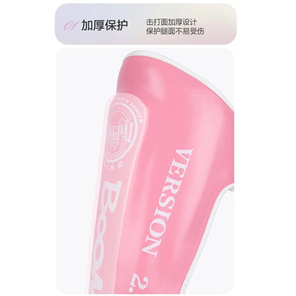 Children Adults Kickboxing Boxing Muay Thai Boxing Shin Guards Ankle Foot Protection Shield Martial Arts Training Equipment