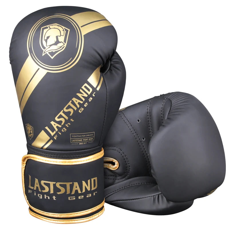 Boxing Gloves 8 10 12 14OZ PU Leather Muay Thai Guantes De Boxeo Sanda Free Fight MMA Kick Boxing Training Glove For Men Women