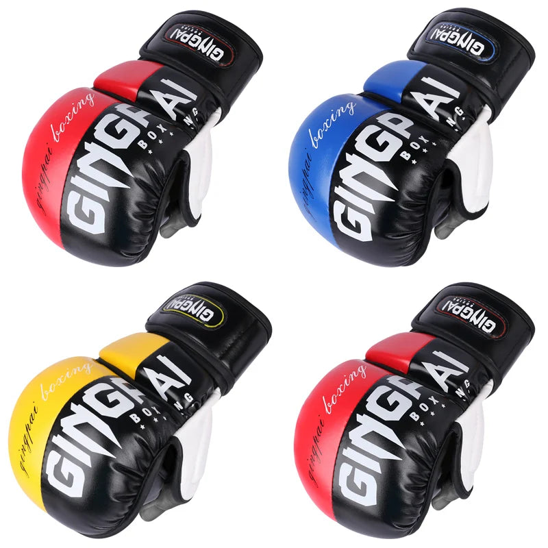 MMA Fight Training Sparing Gloves Muay Thai Gloves Muay Thai Grappling Glove Sanda Pads Box Taekwondo Boxers Gloves