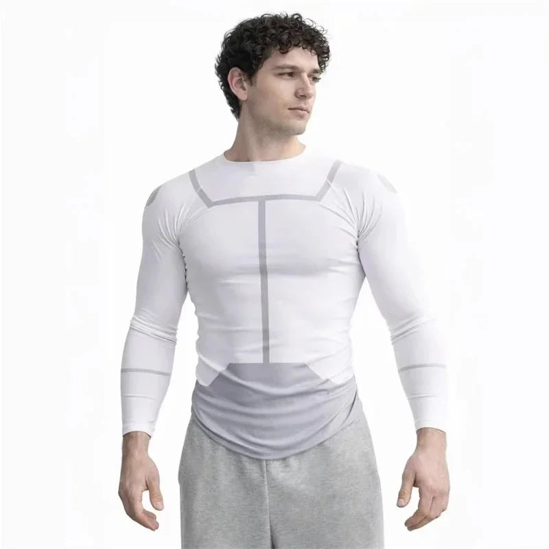 Invincible Cosplay Rash Guard Diving T Shirt BJJ RashGuard Long Short Sleeve MMA Clothing Men Women Viltrumite Gym Shirt Costume