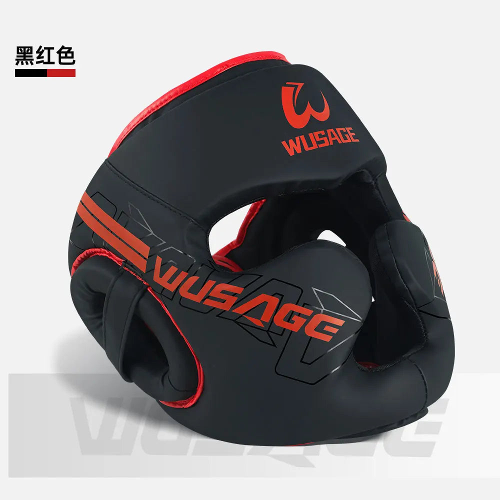 Kick Boxing Helmet Karate Muay Thai Guantes De Boxeo Free Fight Headgear MMA Head Guard Sanda Training Adults Kids Equipment