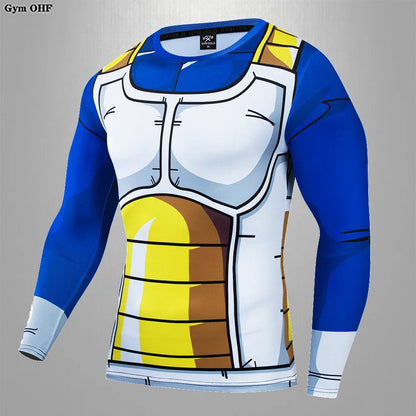 MMA Rashguard Jiu Jitsu Bjj T-Shirt Men Compression Shirts Quick Dry Gym Running Sports Tops Tee Boxing Jersey Mens T Shirt