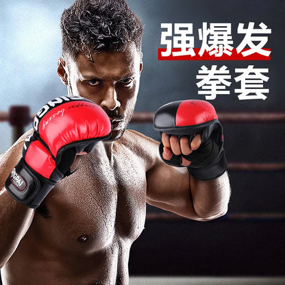 MMA Fight Training Sparing Gloves Muay Thai Gloves Muay Thai Grappling Glove Sanda Pads Box Taekwondo Boxers Gloves