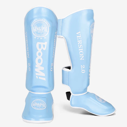 Children Adults Kickboxing Boxing Muay Thai Boxing Shin Guards Ankle Foot Protection Shield Martial Arts Training Equipment