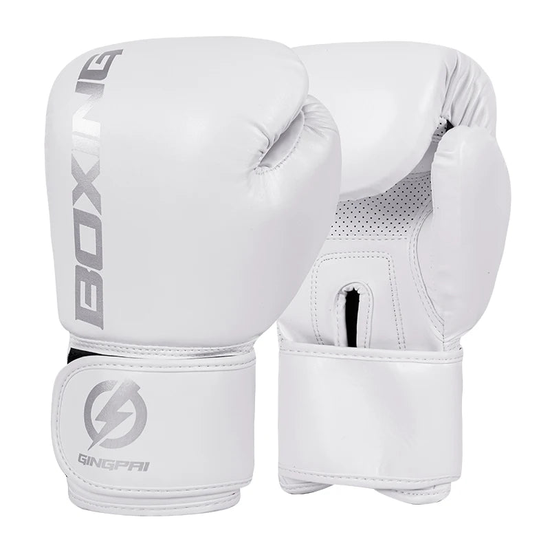 4/6/8/10/12oz Boxing Gloves Professional Adult Sanda Muay Thai Fighting Gloves Men Kid Women Training Sandbag Free Fight MMA