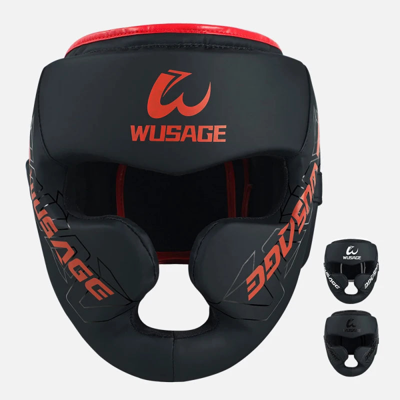 Kick Boxing Helmet Karate Muay Thai Guantes De Boxeo Free Fight Headgear MMA Head Guard Sanda Training Adults Kids Equipment