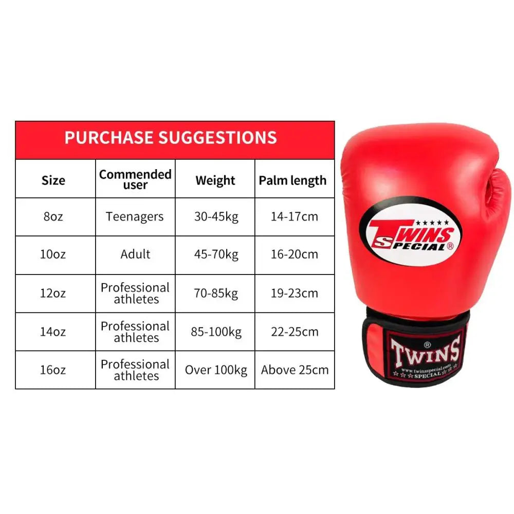 Professional PU Boxing Gloves 8-16OZ for Adult Kids Punching Training MMA Muay Thai Boxing Karate MMA Fighting Gloves Men Women
