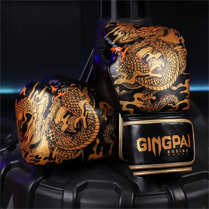 Boxing Gloves 10-14oz PU Leather Muay Thai Guantes De Boxeo Sanda Free Fight MMA Kick Boxing Training Glove For Men Women Kids