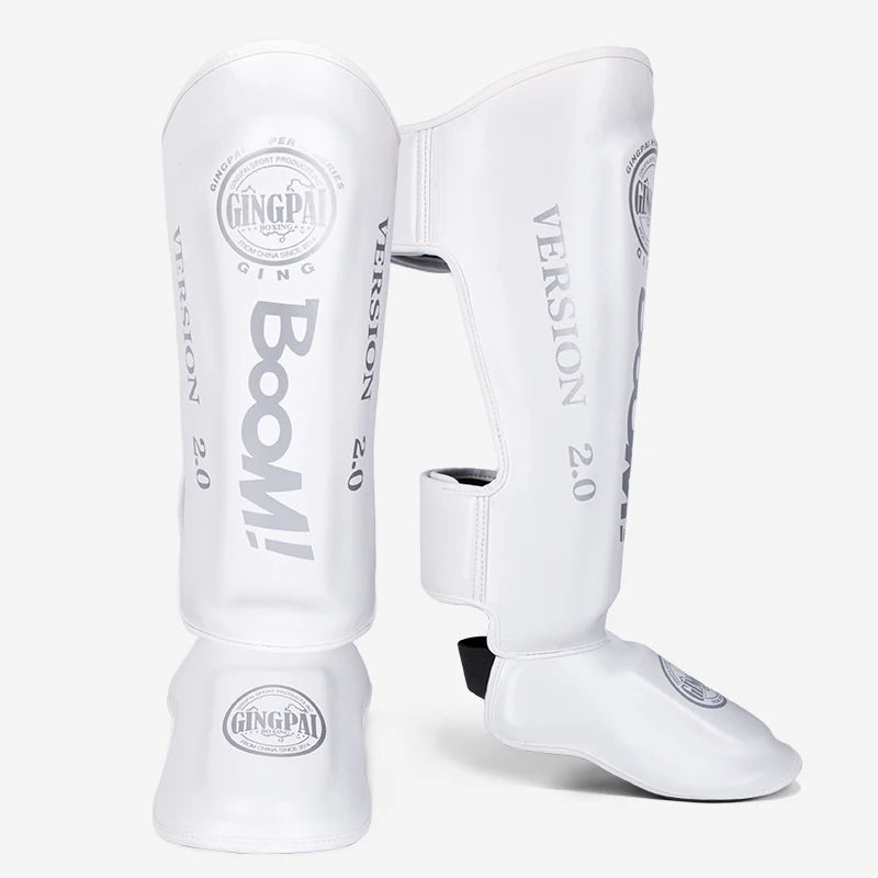 Children Adults Kickboxing Boxing Muay Thai Boxing Shin Guards Ankle Foot Protection Shield Martial Arts Training Equipment
