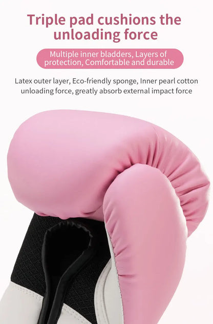 8 10 12oz Breathable Pu Boxing Gloves Boxing Training Competition Fighting Boxing Gloves Boxing Sandbag Training Gloves Boxing