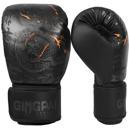 10/12/14OZ Child Adult Muay Thai Boxing Gloves Kickboxing MMA Martial Arts Combat Punching Fight Boxer Mittens Equipment DEO