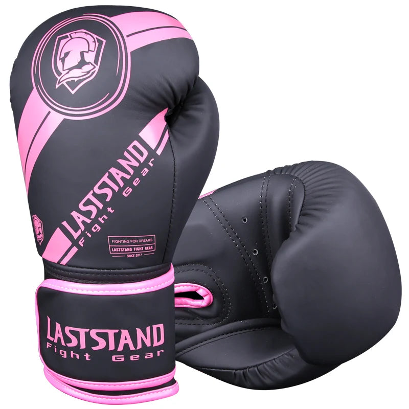 Boxing Gloves 8 10 12 14OZ PU Leather Muay Thai Guantes De Boxeo Sanda Free Fight MMA Kick Boxing Training Glove For Men Women