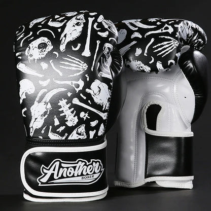 Kick Boxing Gloves 10/12/14oz/16oz PU Leather Professional Muay Thai MMA Kickboxing Glove Silver Sandbag Punch Training Gear